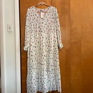 A new day cheetah print maxi dress